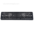 Plastic car license plate frame